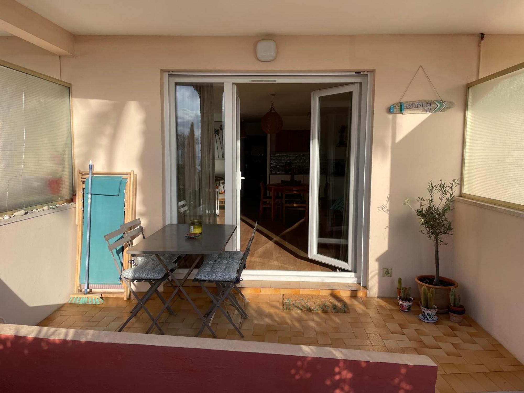 "Les Palmiers" Studio Spacieux Vue Mer Terrasse & Parking Saint-Cyr-sur-Mer Bagian luar foto